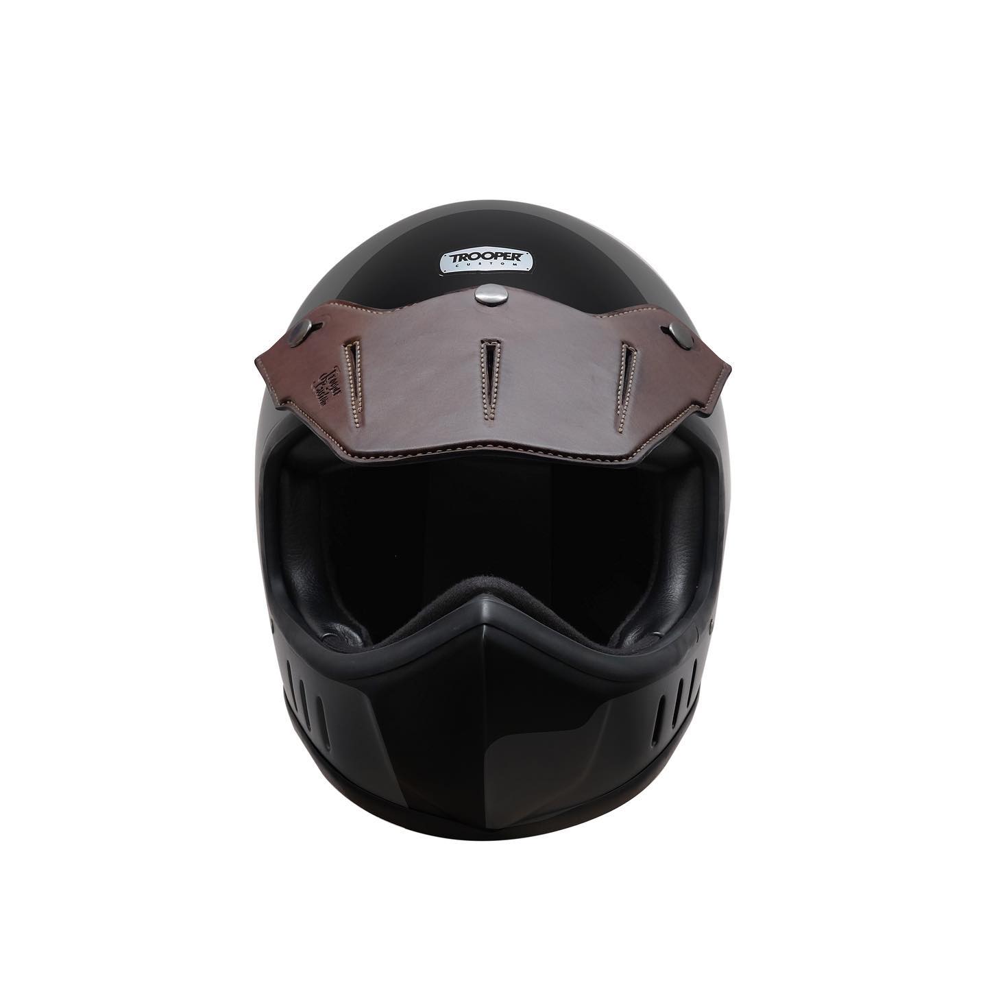 Cross Leather Peak / Caps Cross - Troopercustom