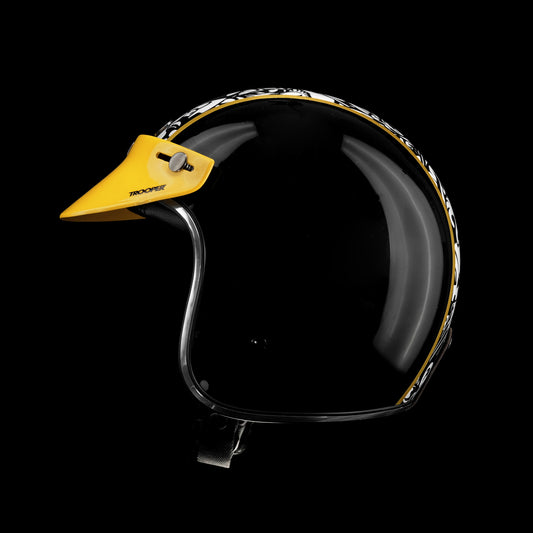 Exclusive Collaboration Trooper Custom X Folker - Openface Helmet