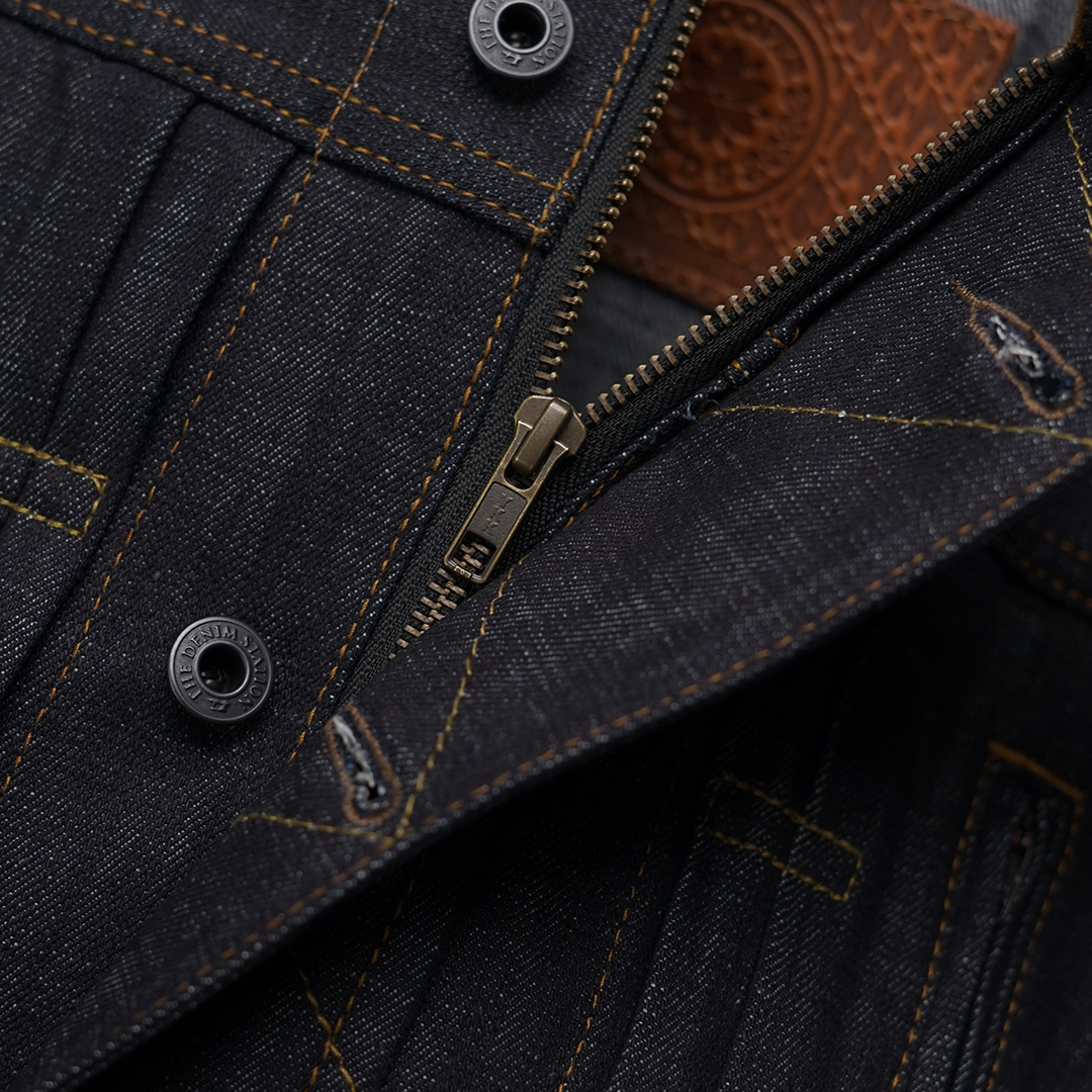 KHARANG 13OZ Super Slub Denim Jacket Type II - The Denim Station x Trooper Custom