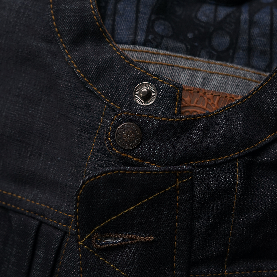 KHARANG 13OZ Super Slub Denim Jacket Type II - The Denim Station x Trooper Custom