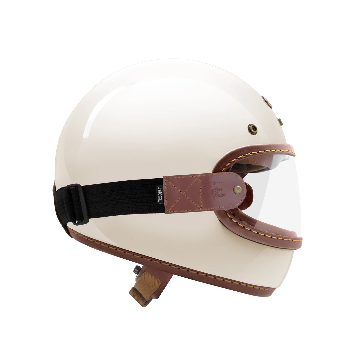 Ozter Leather Series - Fullface Helmet SNI - Trooper Custom
