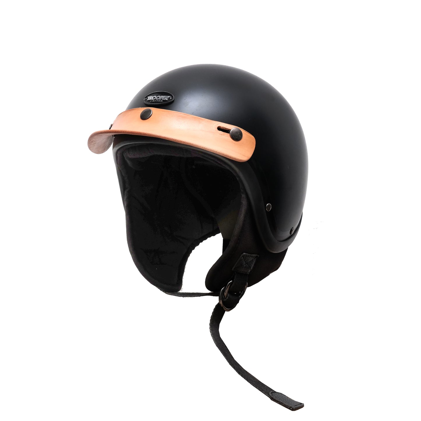 Lazer Leather Helmet Peak Type 4