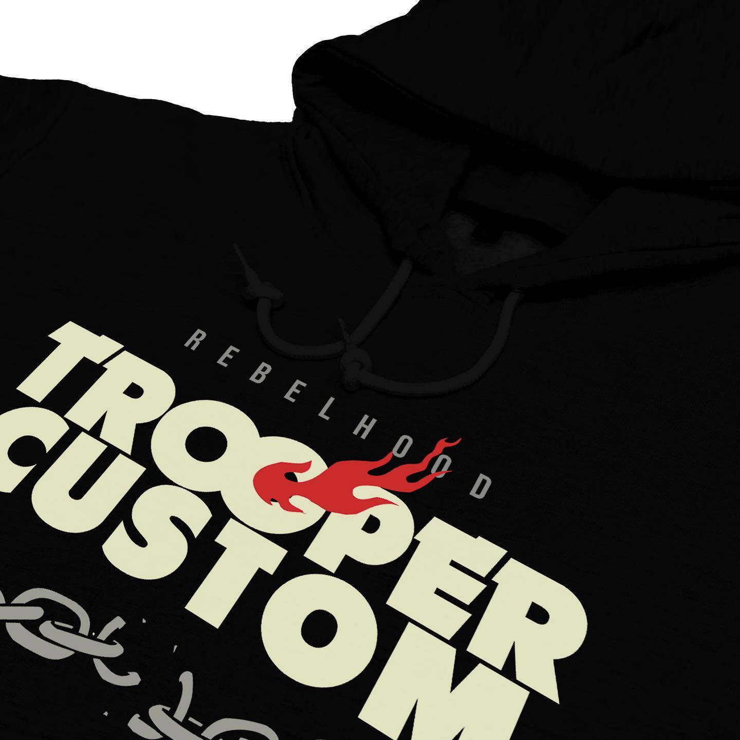 Hoodie Trooper Custom "Rebelhood-10”
