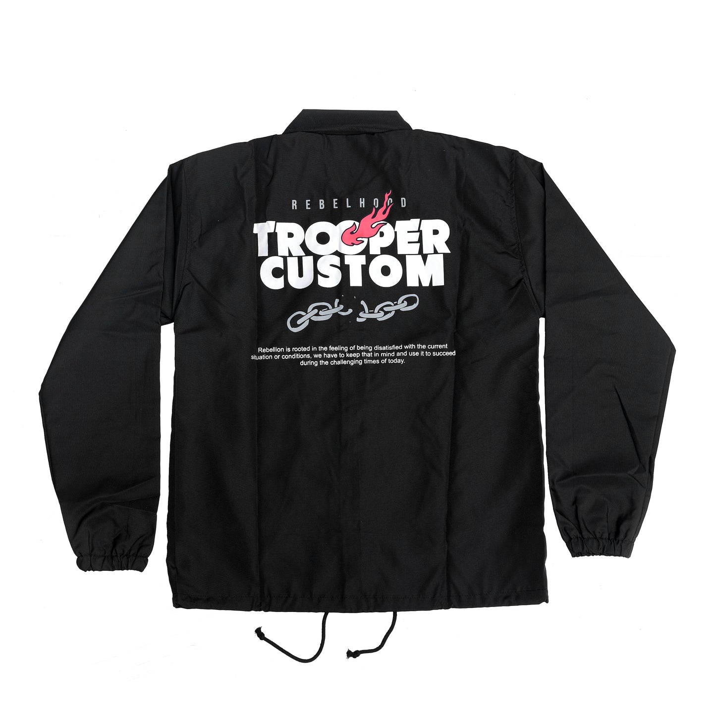 Coach jacket Trooper Custom "Rebelhood-07”