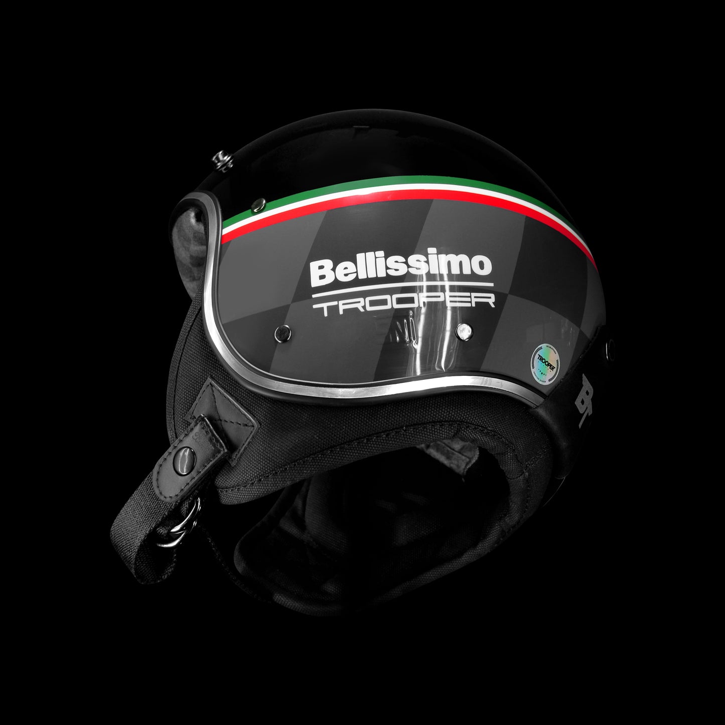 Hawkey openface helmet - Bellissimo X Trooper Custom