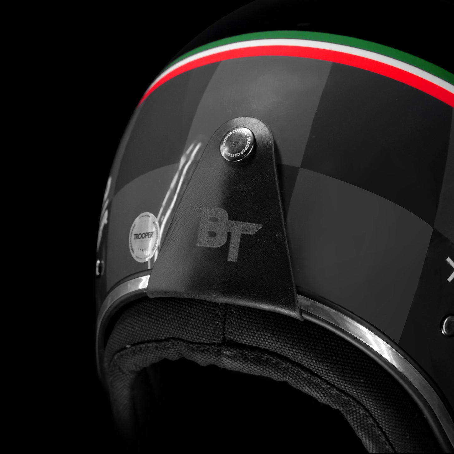 Hawkey openface helmet - Bellissimo X Trooper Custom