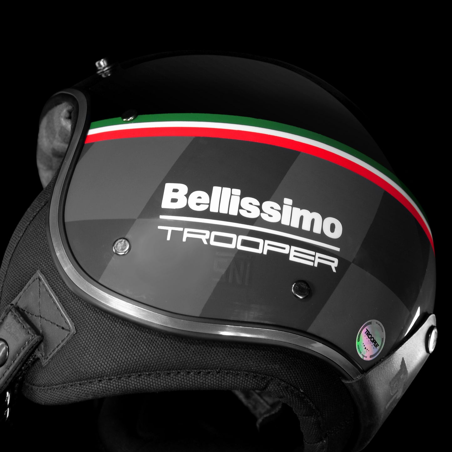 Hawkey openface helmet - Bellissimo X Trooper Custom