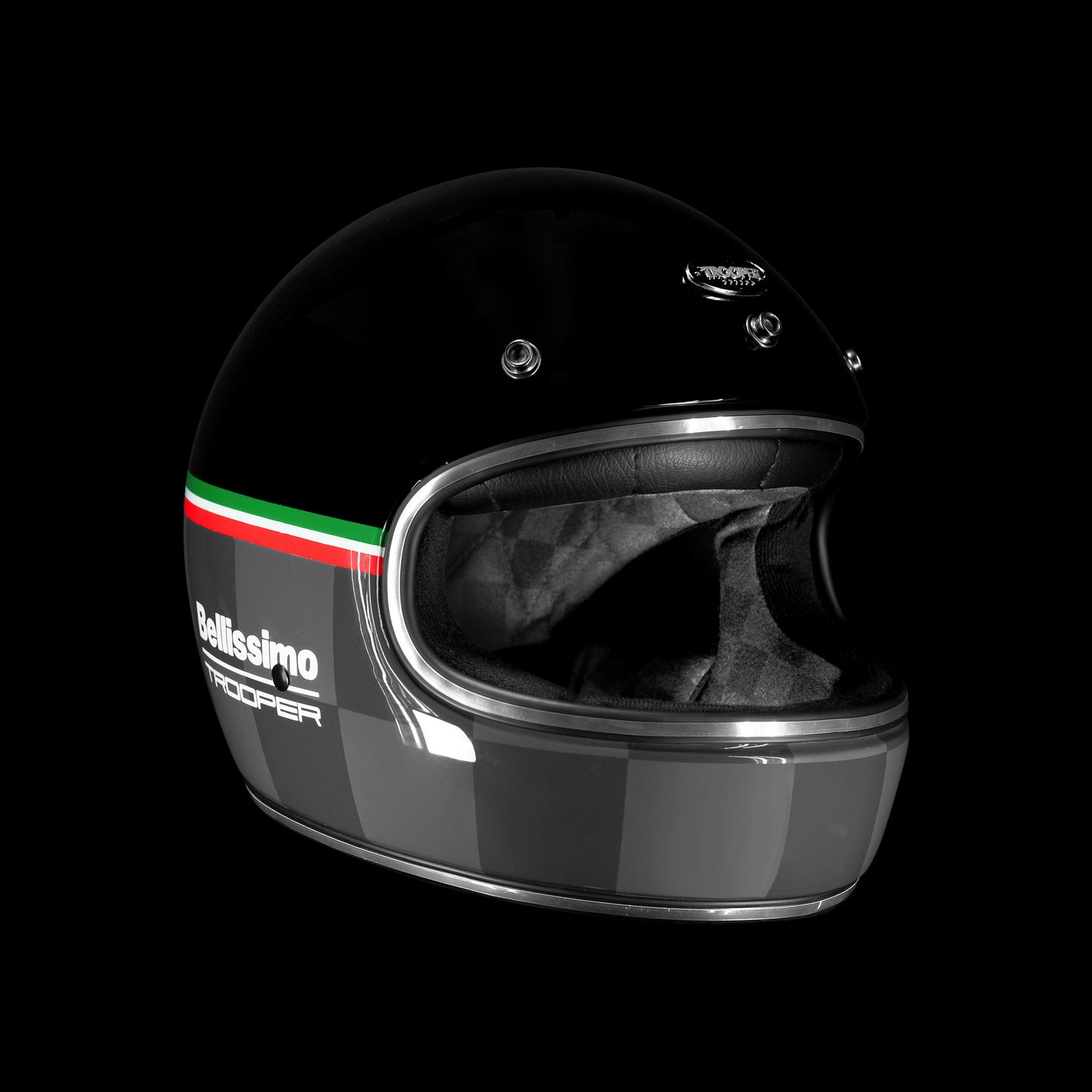 Ozter fullface helmet - Bellissimo X Trooper Custom