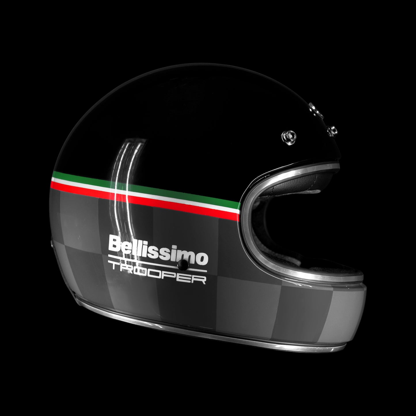 Ozter fullface helmet - Bellissimo X Trooper Custom