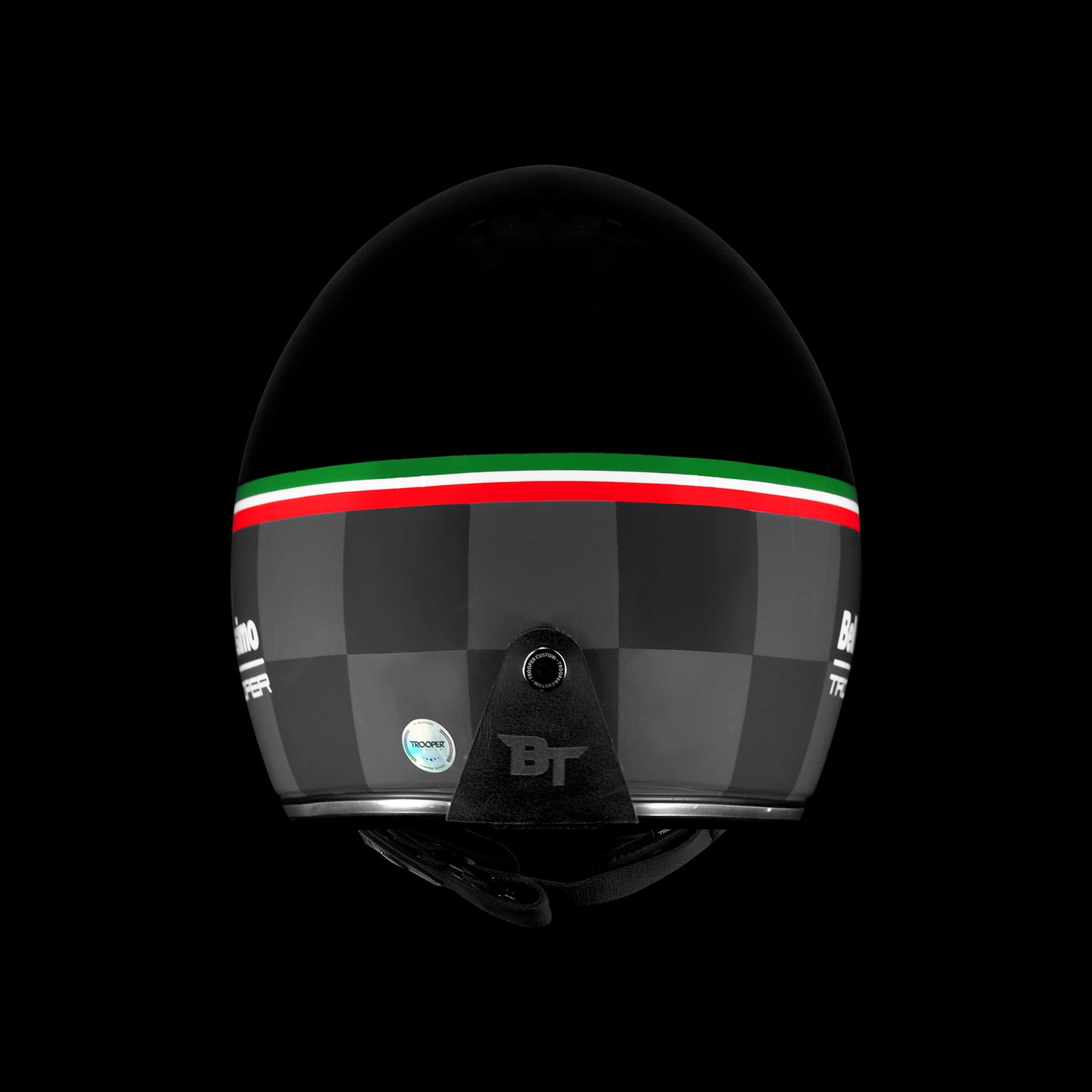 Ozter fullface helmet - Bellissimo X Trooper Custom