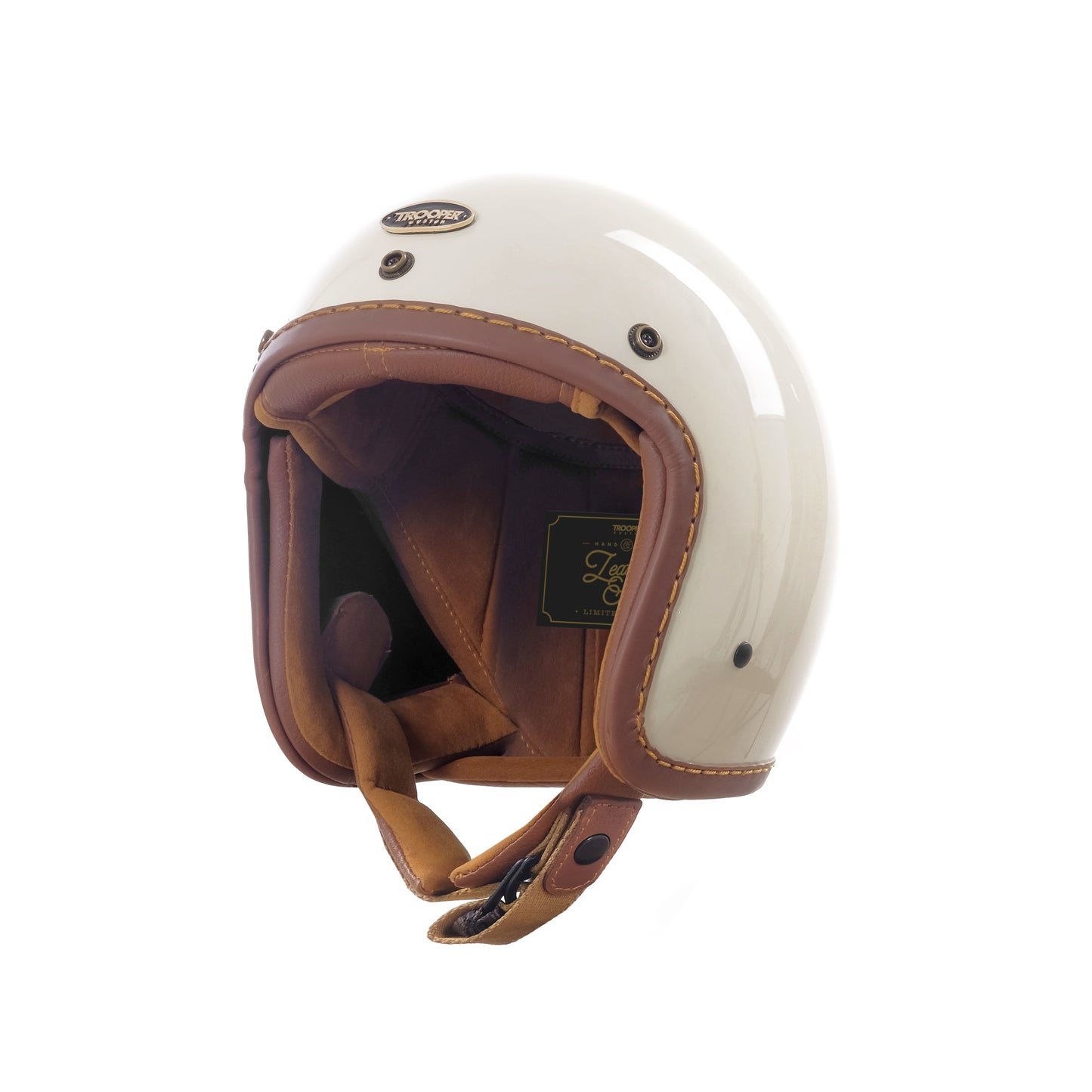 Smokey Leather Series Helmet - Special Edition