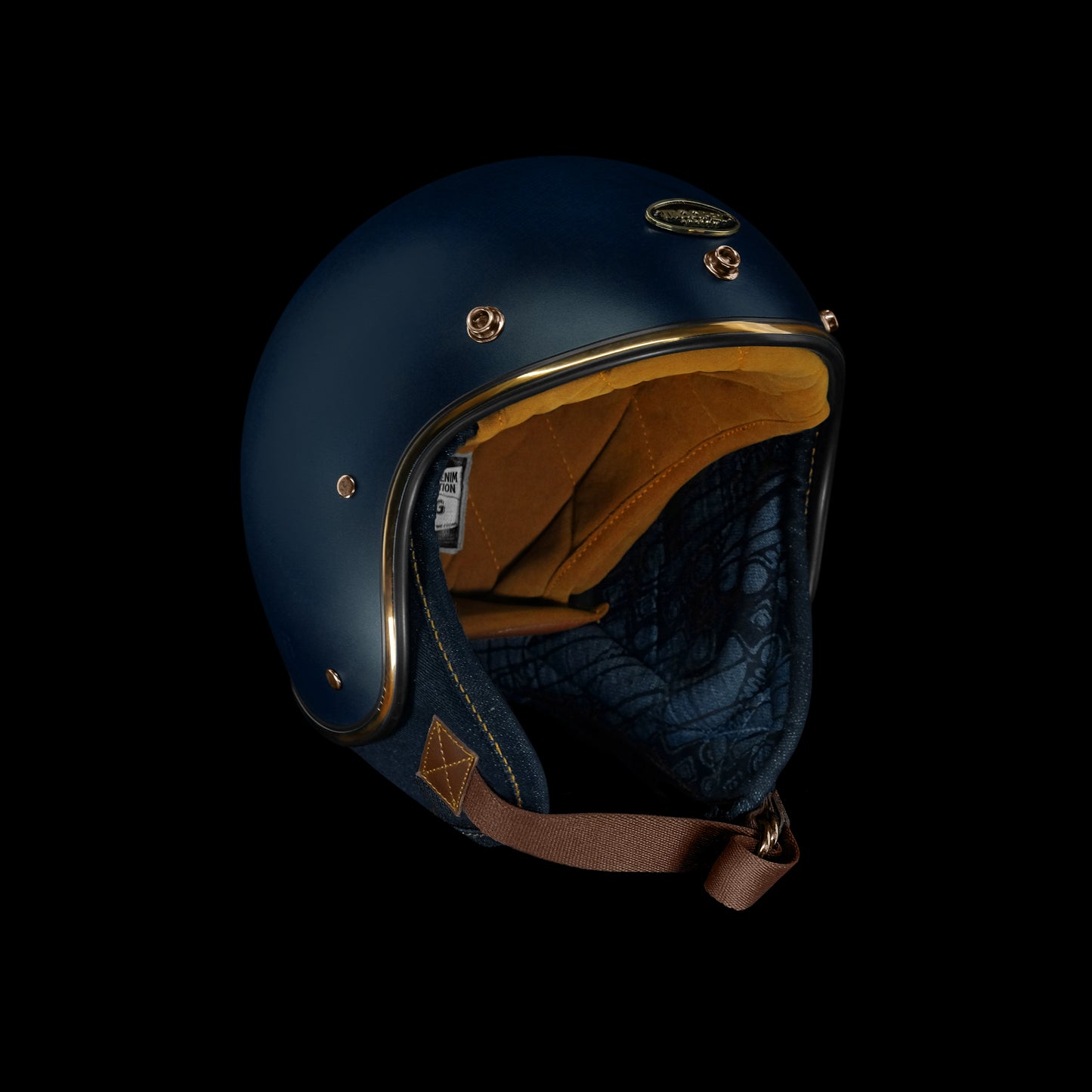 “Hawkey Kharang” openface helmet – Trooper Custom X The Denim Station