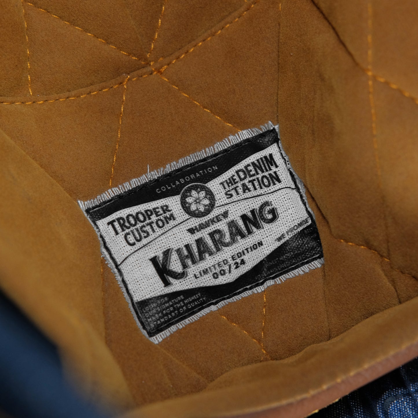 “Hawkey Kharang” openface helmet – Trooper Custom X The Denim Station