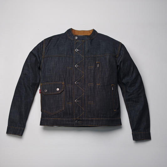 KHARANG 13OZ Super Slub Denim Jacket Type II - The Denim Station x Trooper Custom