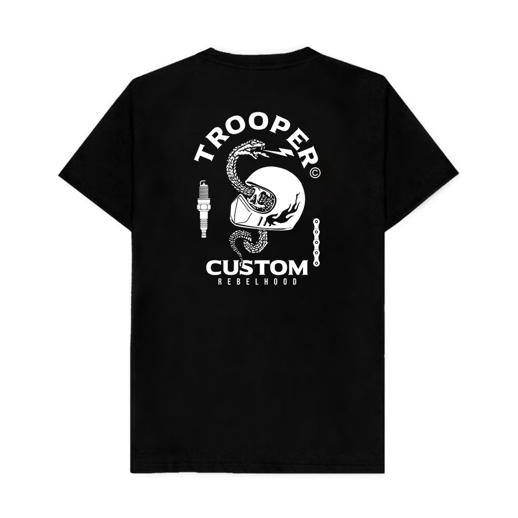 T-Shirt Trooper Custom "Rebelhood-03”