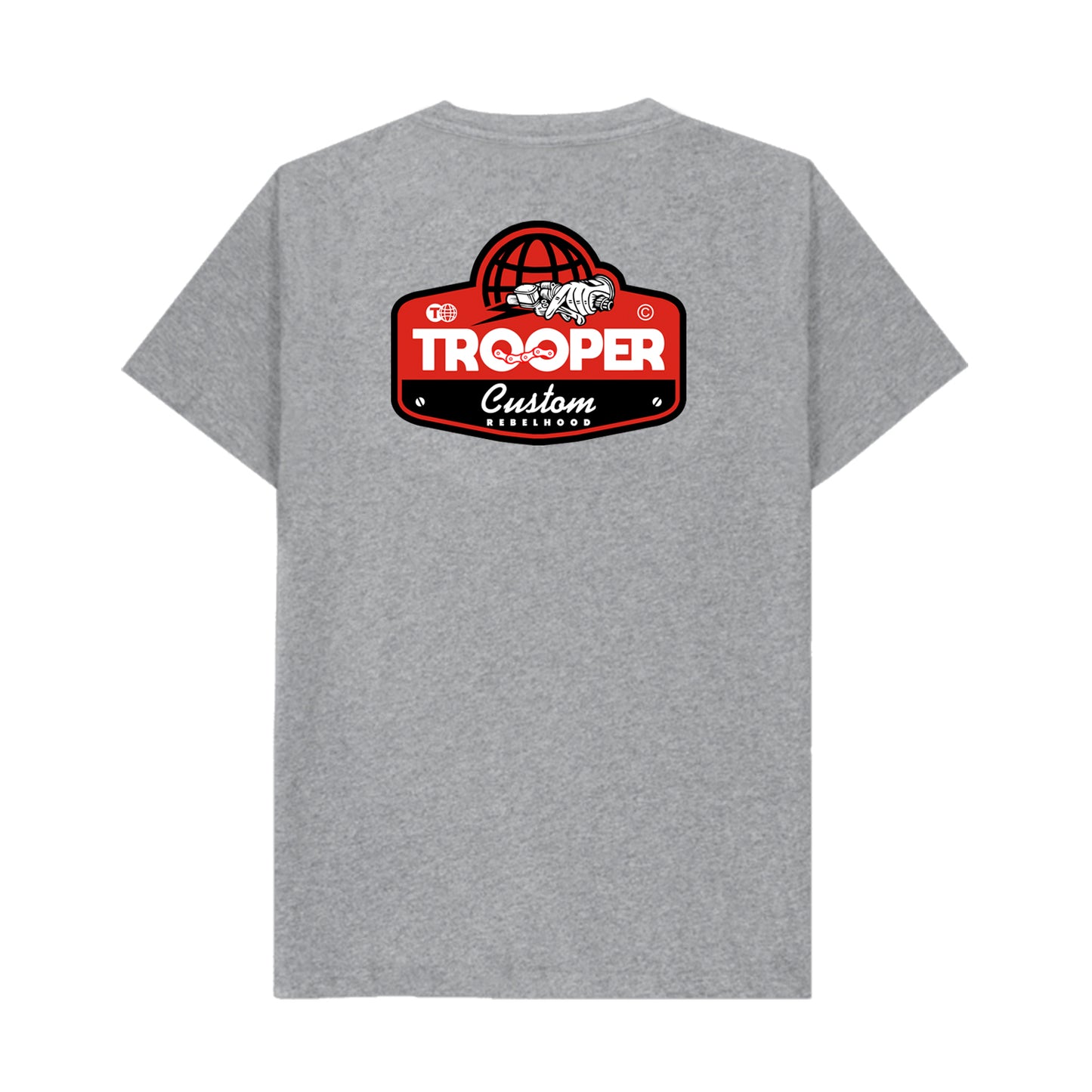 T-Shirt Trooper Custom "Rebelhood-04”